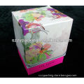 bright-coloured set-up paper craft/gift box